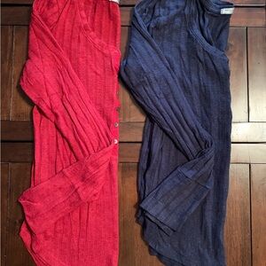 Abercrombie & Fitch Essential Henley long lean lightweight women’s